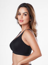 Load image into Gallery viewer, Sonari Non Padded Wirefree Cotton Spandex Full Coverage Everyday Bra with Broad Adjustable Straps – CLARA