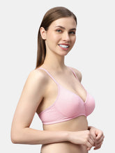 Load image into Gallery viewer, Sonari Comfortable Lightly Padded Wirefree T-Shirt Bra with Moderate Coverage and Adjustable Straps – COCO
