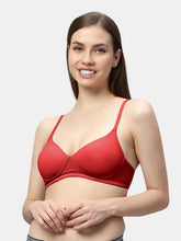 Load image into Gallery viewer, Sonari Comfortable Lightly Padded Wirefree T-Shirt Bra with Moderate Coverage and Adjustable Straps – COCO