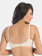 Load image into Gallery viewer, Sonari Non-Padded Wirefree Seamless Cotton Full Coverage Bra with Adjustable Straps – CREAM