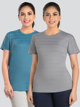 Load image into Gallery viewer, Dermawear Women's Active T-Shirt TD-903 (Pack of 2)