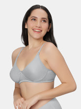 Load image into Gallery viewer, Sonari Padded Wirefree Polycotton Full Coverage T-Shirt Bra with Detachable Straps – KNOX