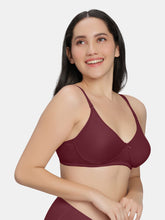 Load image into Gallery viewer, Sonari Padded Wirefree Polycotton Full Coverage T-Shirt Bra with Detachable Straps – KNOX