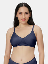 Load image into Gallery viewer, Sonari Padded Wirefree Polycotton Full Coverage T-Shirt Bra with Detachable Straps – KNOX