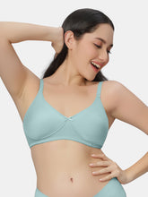 Load image into Gallery viewer, Sonari Padded Wirefree Polycotton Full Coverage T-Shirt Bra with Detachable Straps – KNOX