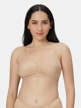 Load image into Gallery viewer, Sonari Padded Wirefree Polycotton Full Coverage T-Shirt Bra with Detachable Straps – KNOX