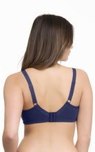 Load image into Gallery viewer, Amante Ultimo Essential Cotton Non-Padded Wired Bra - Inky Blue