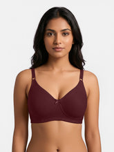 Load image into Gallery viewer, Sonari Non Padded Wirefree T-Shirt Bra for Women | Medium Coverage with Side Shapers - D 12