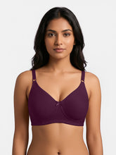 Load image into Gallery viewer, Sonari Non Padded Wirefree T-Shirt Bra for Women | Medium Coverage with Side Shapers - D 12
