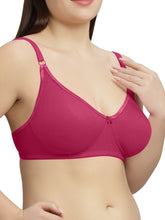 Load image into Gallery viewer, Sonari Non-Padded Cotton Spandex Medium Coverage Wirefree T-Shirt Bra – D14