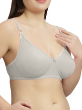 Load image into Gallery viewer, Sonari Non-Padded Cotton Spandex Medium Coverage Wirefree T-Shirt Bra – D14
