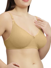 Load image into Gallery viewer, Sonari Non-Padded Cotton Spandex Medium Coverage Wirefree T-Shirt Bra – D14