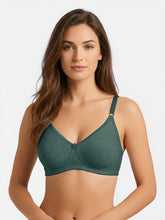 Load image into Gallery viewer, Sonari Non-Padded Wire-Free T-Shirt Bra with Seamed Cups, Medium Coverage, Cotton Comfort – D-14