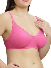 Load image into Gallery viewer, Sonari Non-Padded Cotton Spandex Medium Coverage Wirefree T-Shirt Bra – D14