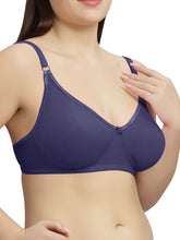 Load image into Gallery viewer, Sonari Non-Padded Cotton Spandex Medium Coverage Wirefree T-Shirt Bra – D14