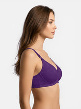 Load image into Gallery viewer, Sonari Non-Padded Wire-Free T-Shirt Bra with Seamed Cups, Medium Coverage, Cotton Comfort – D-14