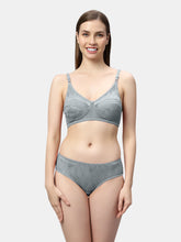 Load image into Gallery viewer, Sonari Bridal Non Padded Medium Coverage Wirefree Lace Lingerie Set with Low Rise Panty – DEENA