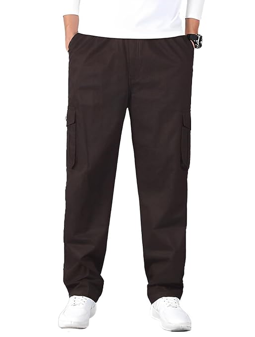 Romano nx Cotton Casual Cargo Track Pant for Men- Lower with Multi