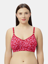 Load image into Gallery viewer, Sonari Non-Padded Wirefree Pure Cotton Full Coverage Bra with Adjustable Straps – SMT015