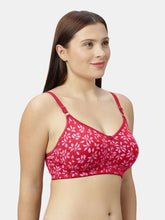 Load image into Gallery viewer, Sonari Non-Padded Wirefree Pure Cotton Full Coverage Bra with Adjustable Straps – SMT015