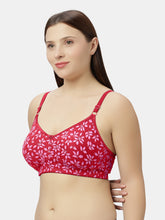 Load image into Gallery viewer, Sonari Non-Padded Wirefree Pure Cotton Full Coverage Bra with Adjustable Straps – SMT015
