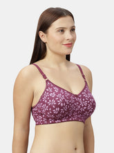 Load image into Gallery viewer, Sonari Non-Padded Wirefree Pure Cotton Full Coverage Bra with Adjustable Straps – SMT015