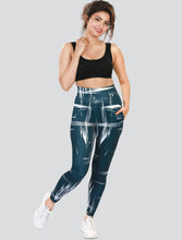 Load image into Gallery viewer, Dermawear Women's DP-5008 Digitally Printed Active Pants