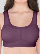 Load image into Gallery viewer, Dermawear Women's Invism V Notch Cotton Bonded Bra C-593