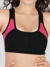 Load image into Gallery viewer, Dermawear Women's Padded Racer Back Sports Bra SB-1101