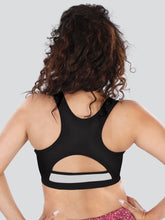 Load image into Gallery viewer, Dermawear Women's Padded Racer Back Sports Bra SB-1101