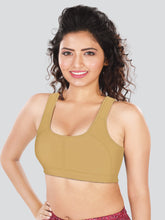 Load image into Gallery viewer, Dermawear Women's Padded Racer Back Sports Bra SB-1101