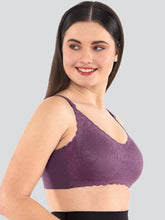 Load image into Gallery viewer, Dermawear Women's Breezeology Half Lace Bra B-204
