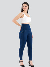 Load image into Gallery viewer, Dermawear Women's YDIS ShapeX Denim Jeans With 6-Inch Compression Belt