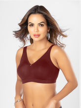 Load image into Gallery viewer, Sonari Non-Padded Wirefree Pure Cotton Full Coverage Bra with Adjustable Straps – ELIZABETH