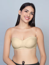 Load image into Gallery viewer, Sonari Non Padded Wirefree Cotton Spandex Medium Coverage T-Shirt Bra with Adjustable Straps – ELL 18