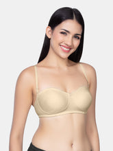 Load image into Gallery viewer, Sonari Non Padded Wirefree Cotton Spandex Medium Coverage T-Shirt Bra with Adjustable Straps – ELL 18