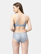 Load image into Gallery viewer, Sonari Non Padded Medium Coverage Wirefree Nylon Lace Lingerie Set with Low Rise Panty – EXOTICA