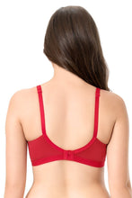 Load image into Gallery viewer, Amante every de Essential Non-Padded Non-Wired Support Full Cover Bra - Crimson