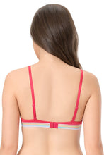 Load image into Gallery viewer, Amante every de Padded Wired Sassy Stripes T-Shirt Bra - Azalea