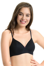 Load image into Gallery viewer, Amante every de Padded Non-Wired Classic Concealer T-Shirt Bra - Black