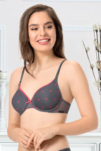 Load image into Gallery viewer, Amante every de Bae Full Cover Padded Underwired T-shirt Bra - Steel Grey