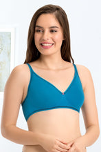 Load image into Gallery viewer, Amante every de Dreamer Moulded Non-Padded Non-Wired Full Cover Bra - Mykonos Blue