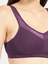 Load image into Gallery viewer, Sonari Non-Padded Wirefree Cotton Full Coverage Everyday Bra with Broad Adjustable Straps – ALEX