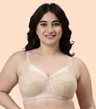 Load image into Gallery viewer, Enamor Classic Lift Women's Everyday Fashion Full Suppot Bra - Non-Padded, Wirefree, Full-Coverage - FB06 White