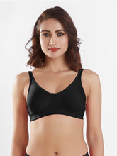 Load image into Gallery viewer, Sonari Non-Padded Wirefree Cotton Polyester Medium Coverage Moulded Comfort Bra with Adjustable Straps – YARIS