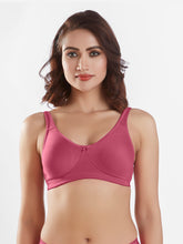 Load image into Gallery viewer, Sonari Non-Padded Wirefree Cotton Polyester Medium Coverage Moulded Comfort Bra with Adjustable Straps – YARIS