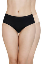 Load image into Gallery viewer, Amante Solid Mid Rise Modal Hipster Panty (Pack of 2) 83202