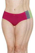 Load image into Gallery viewer, Amante Inner Elastic Waistband Hipster Panty (Pack of 3) 43005