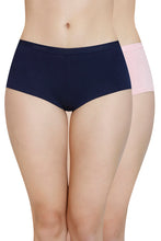 Load image into Gallery viewer, Amante Solid Low Rise Boyshort (Pack of 2) 62001