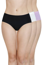 Load image into Gallery viewer, Amante Solid Mid Rise Hipster Panty (Pack of 3) 43001